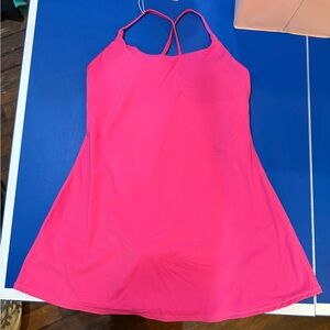 HALARA Hot Pink Strappy Dress